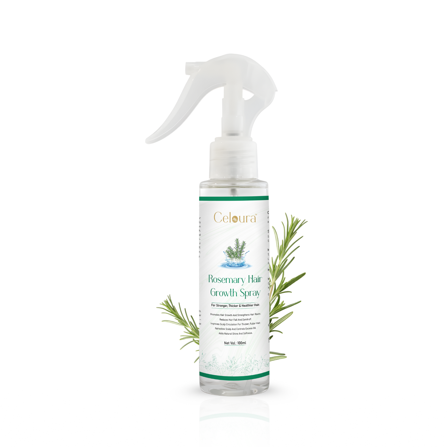 Rosemary Hair Growth Spray – For Stronger, Thicker & Healthier-Looking Hair (100 ml)