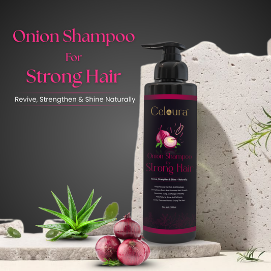 Onion Shampoo for Strong Hair – Revive, Strengthen & Shine Naturally (300 ml)